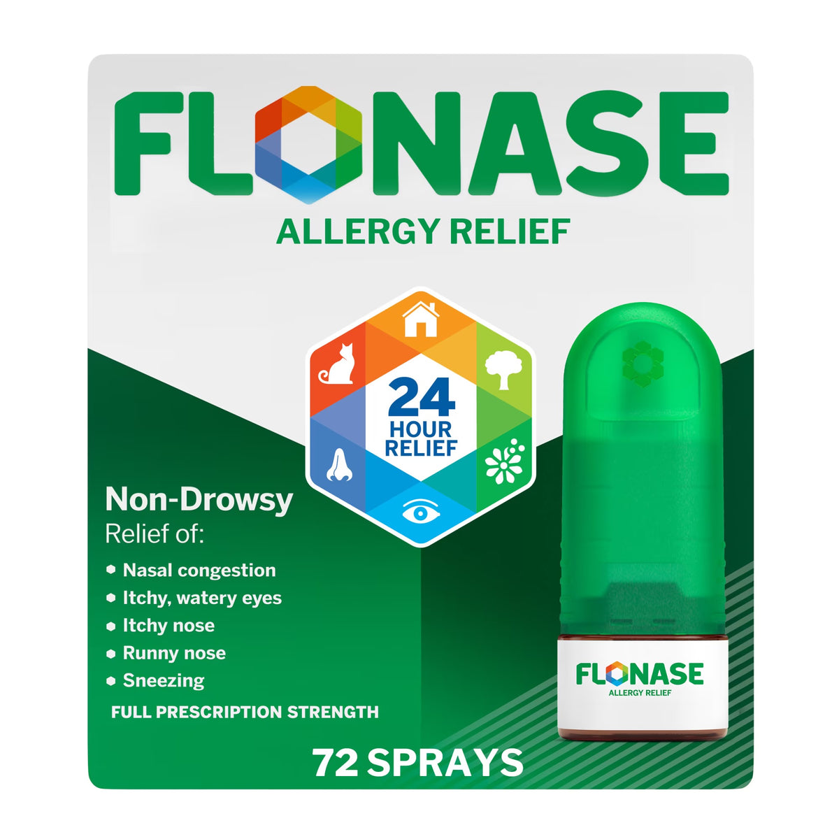 Flonase Allergy Relief 24 Hour Non-Drowsy Metered Nasal Spray
