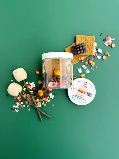 Kit de juego Mini masa para llevar S'mores