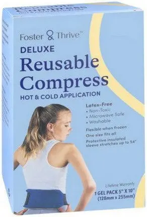 Compresa Caliente y Fría Reutilizable Foster & Thrive