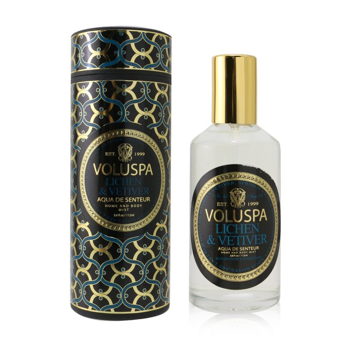 Voluspa Lichen & Vetiver Aqua De Senteur Home and Body Mist