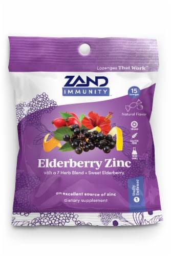 Zand Immunity Elderberry Zinc Lozenges