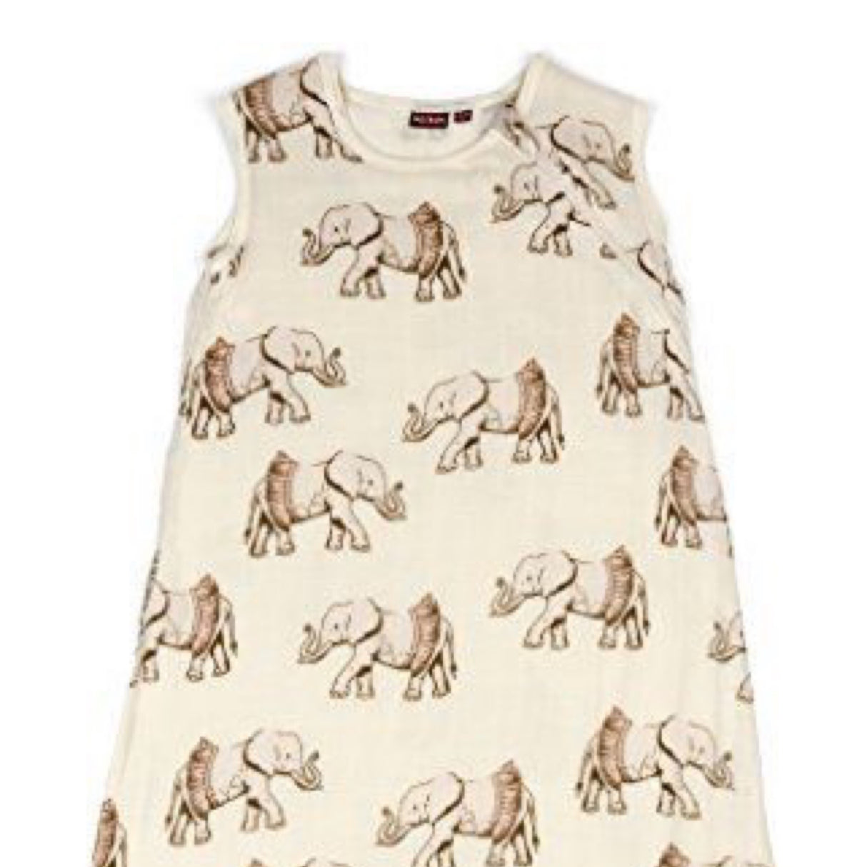 Milkbarn Bamboo Cotton Traditional Sleep Bag "Tutu Elephant" 0-6 Month