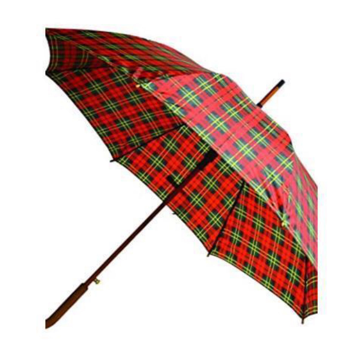 Rainbrella Classic Auto Open Umbrella with Real Wooden 46"