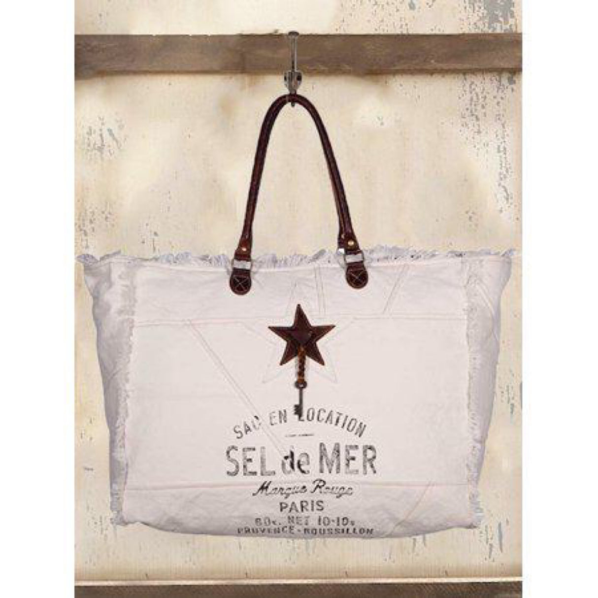 Myra Bags Smashing Canvas & leather Weekender Bag S-1970