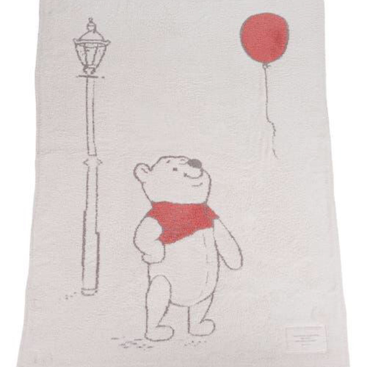 Barefoot Dreams CozyChictm Disney Winnie the Pooh Blanket in Almond Multi