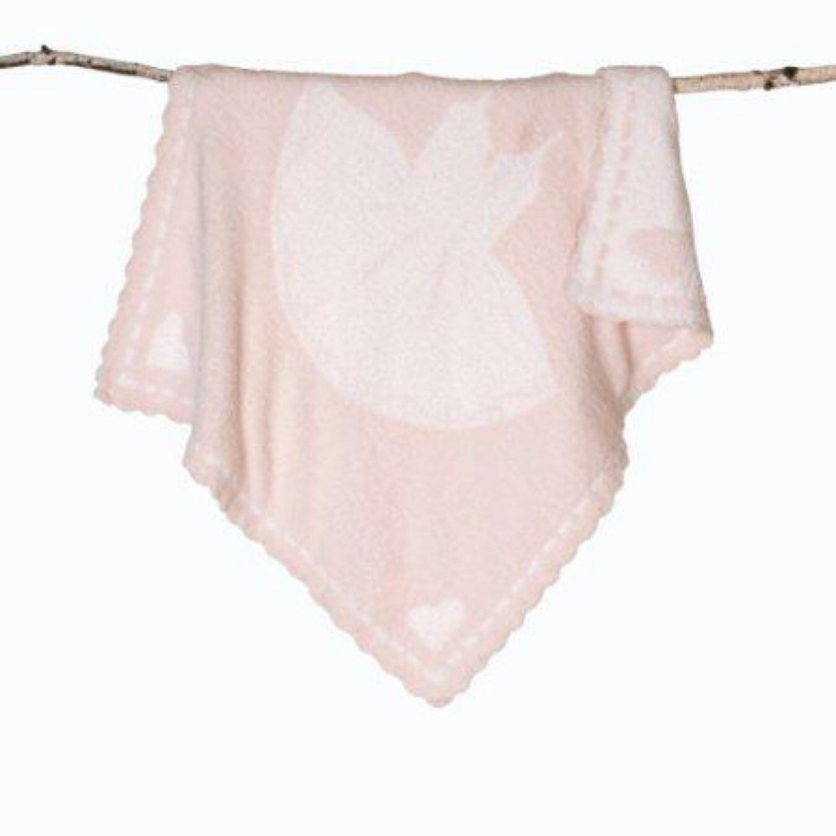 Barefoot Dreams CozyChic Scalloped Receiving Blanket