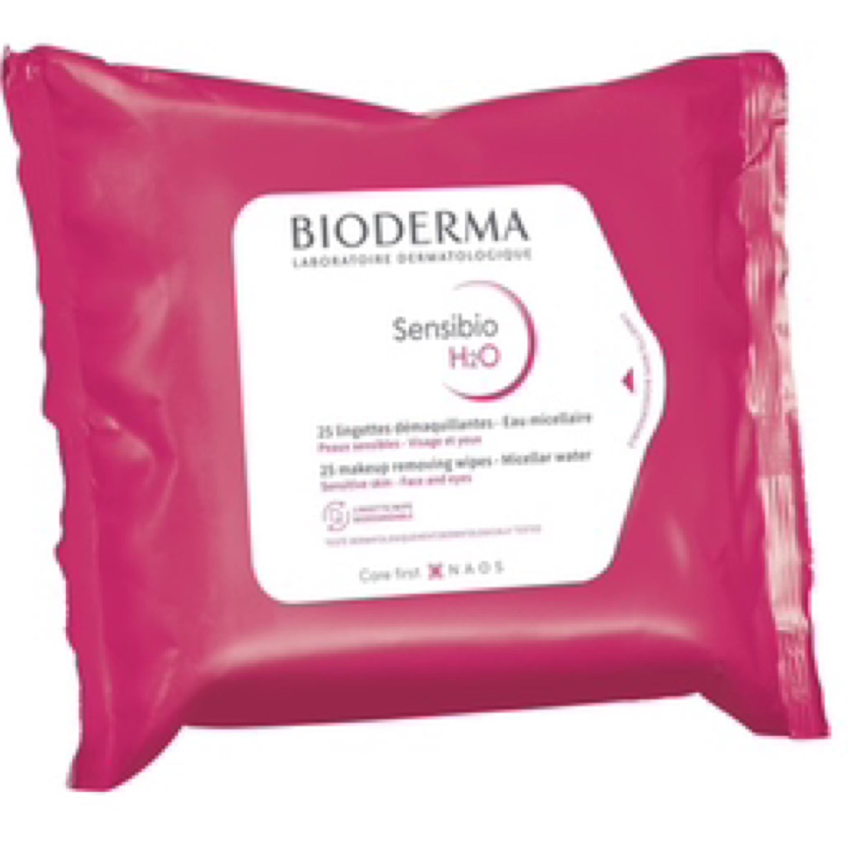 Bioderma Micellar solution 25 make up removing wipes