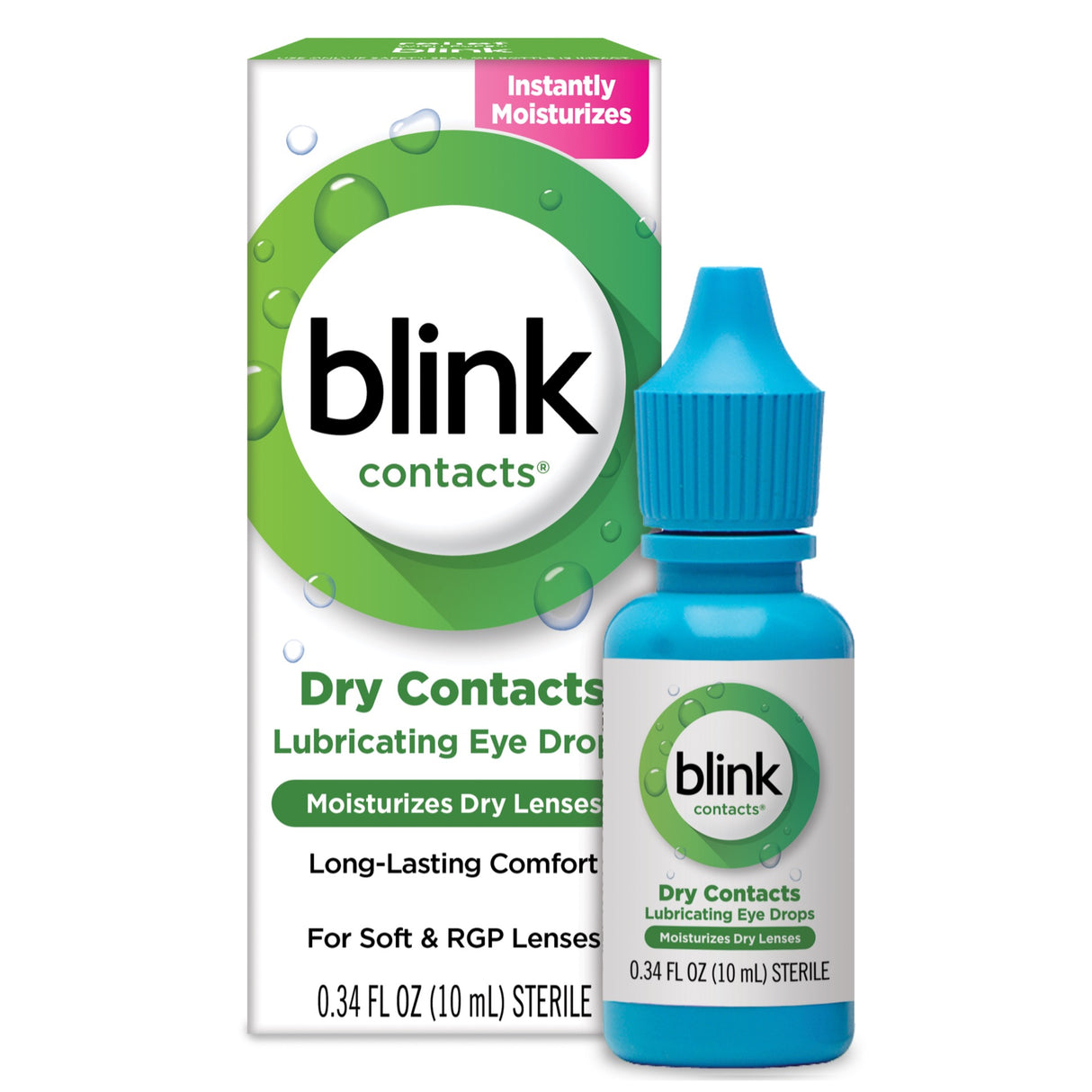 Blink contacts dry contacts lubricating eye drops