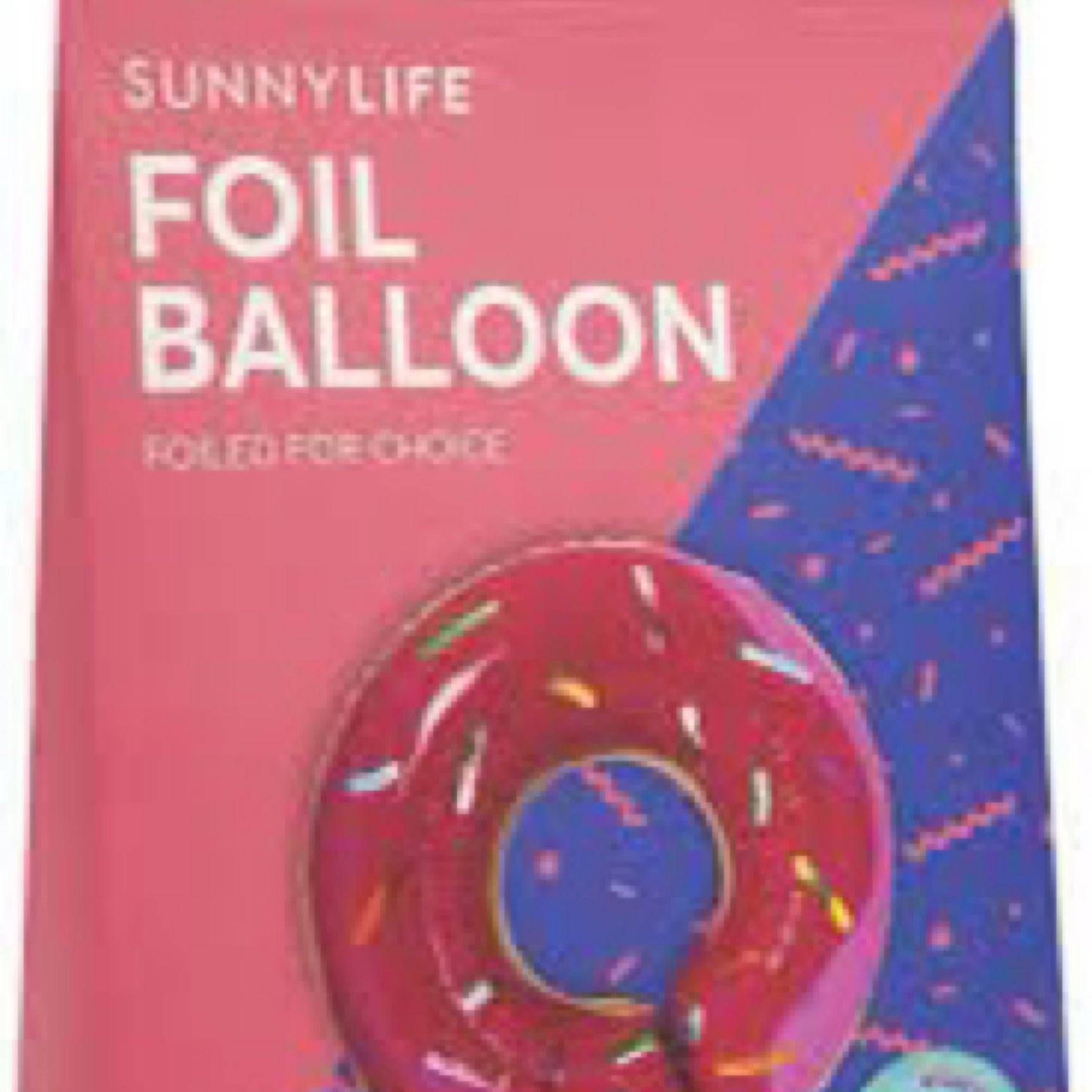 Sunny Life Foil Balloon Donut