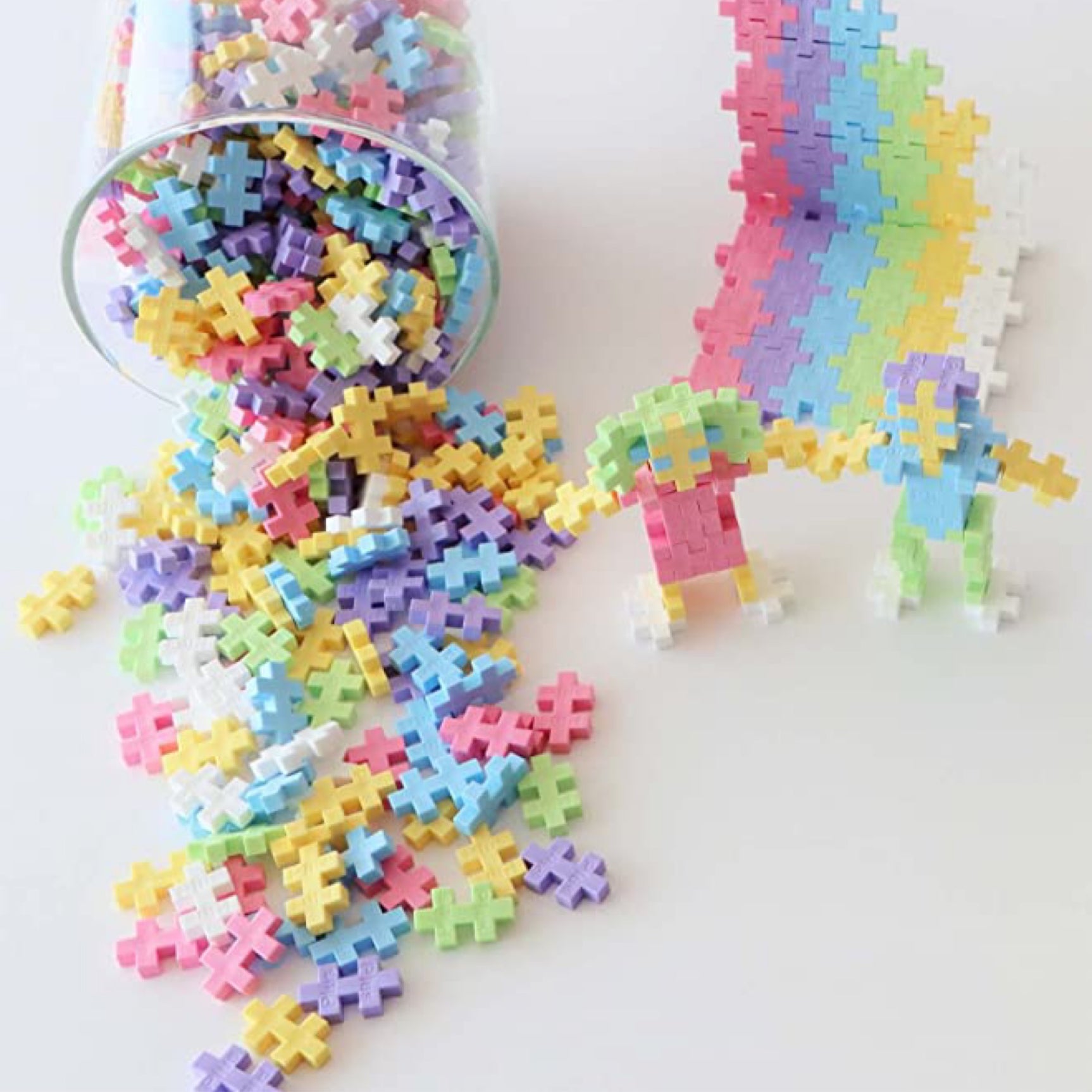 Plus-Plus Plus plus pastel puzzle