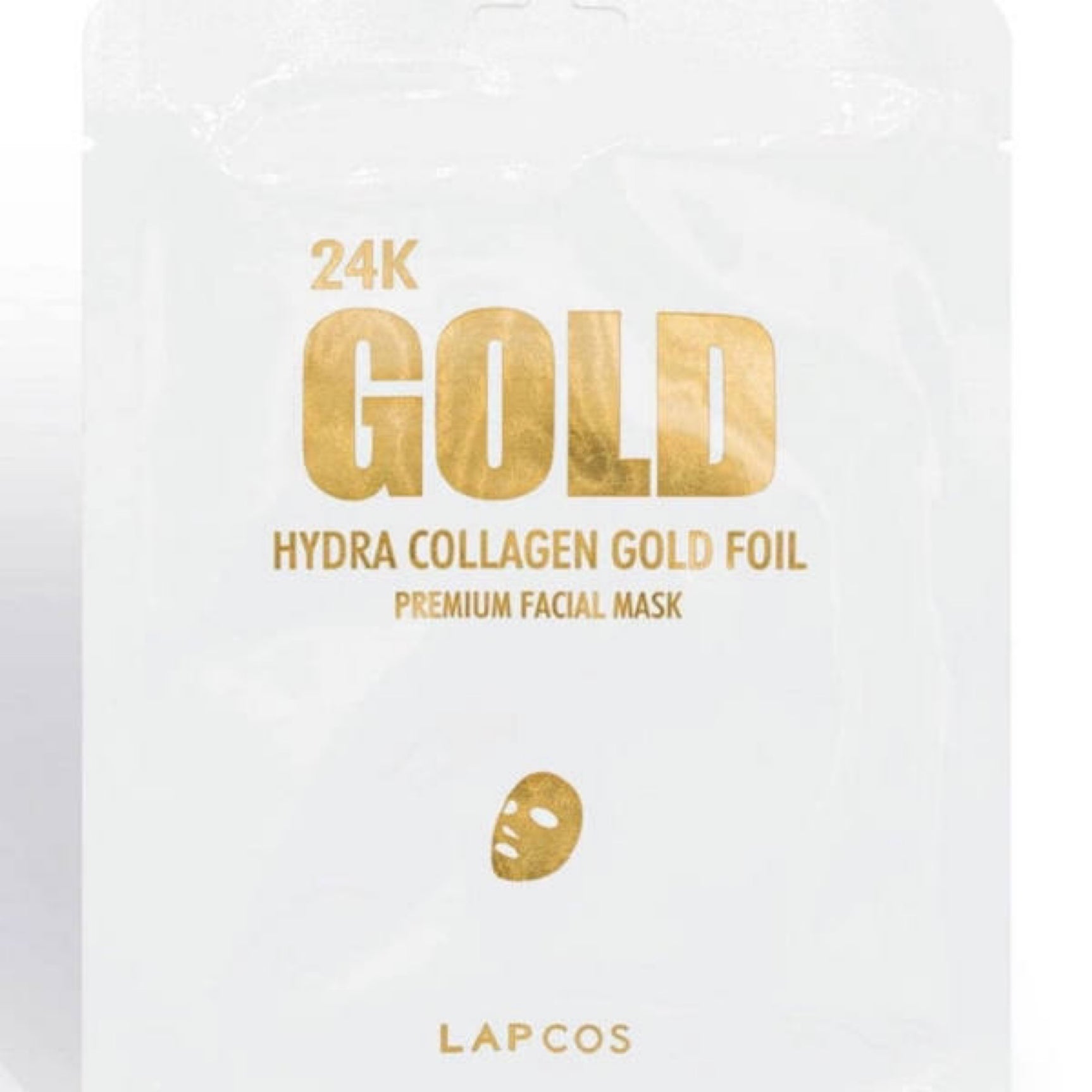 24k Gold Hydra Collagen Gold Foil face mask