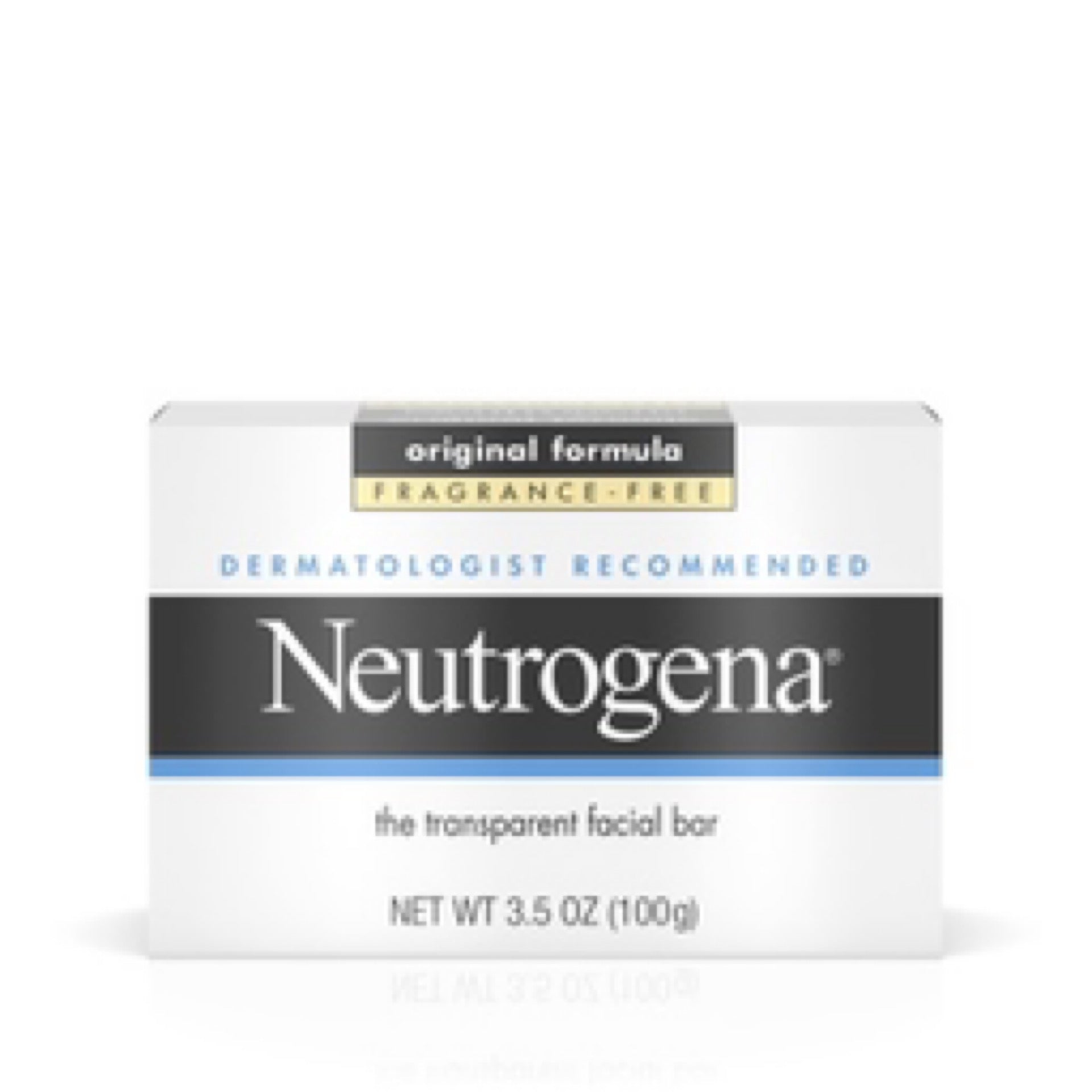 Neutrogena transparent facial bar