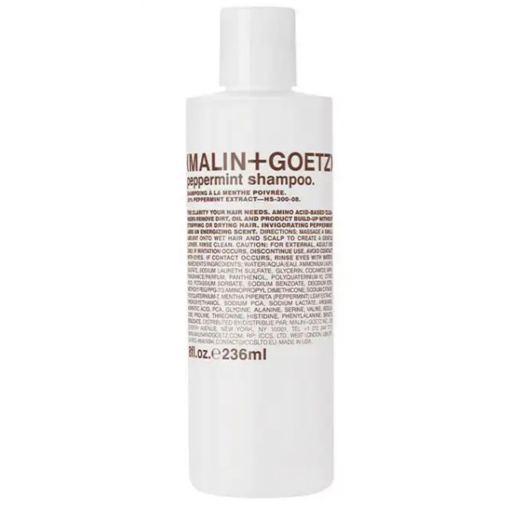 Malin + Goetz Peppermint shampoo