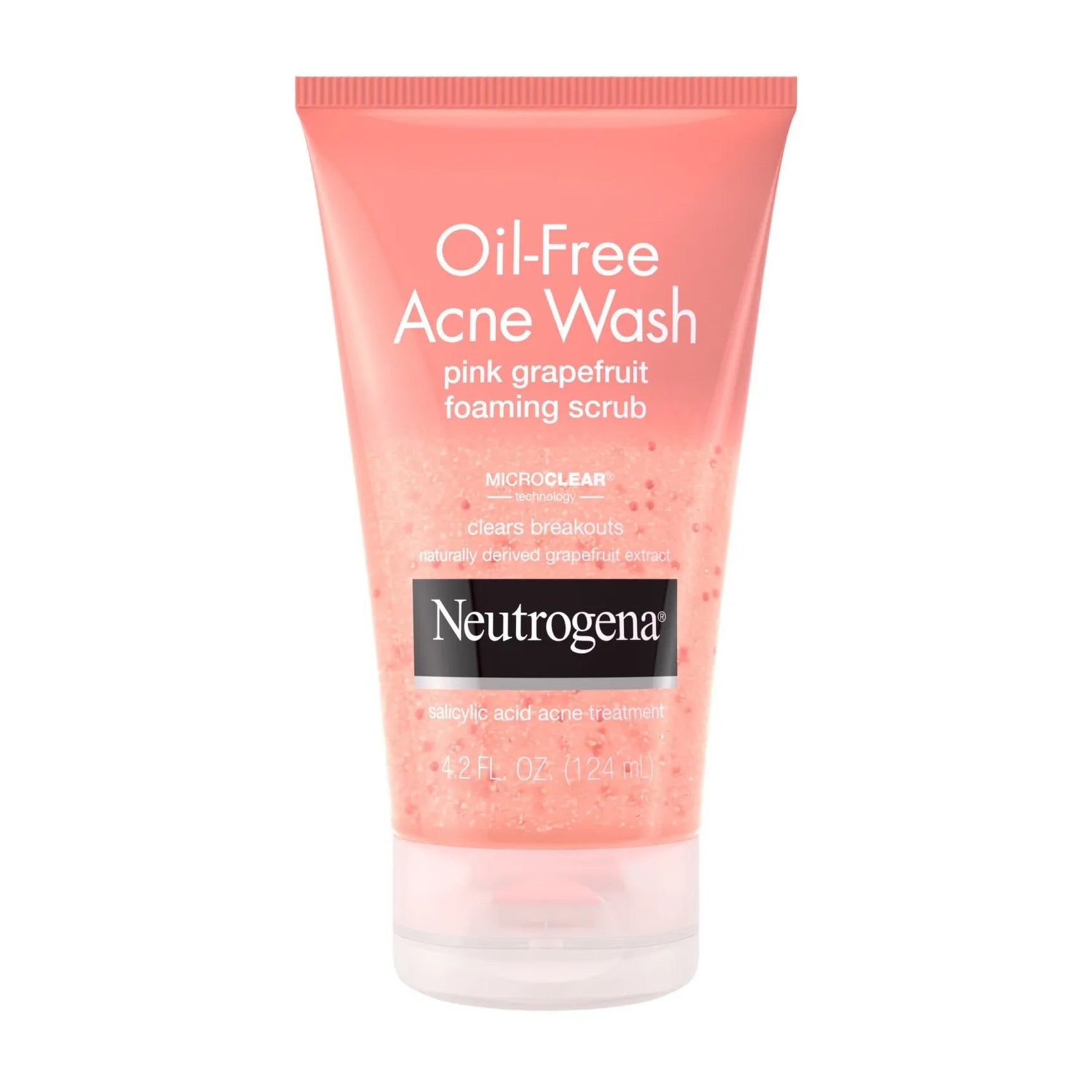 Neutrogena Oil-Free Acne Wash pink grapefruit foaming scrub