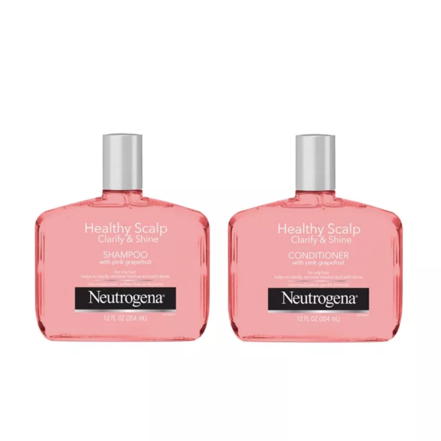 Neutrogena Healthy Scalp Clarify & Shine Shampoo with pink grapefruit
