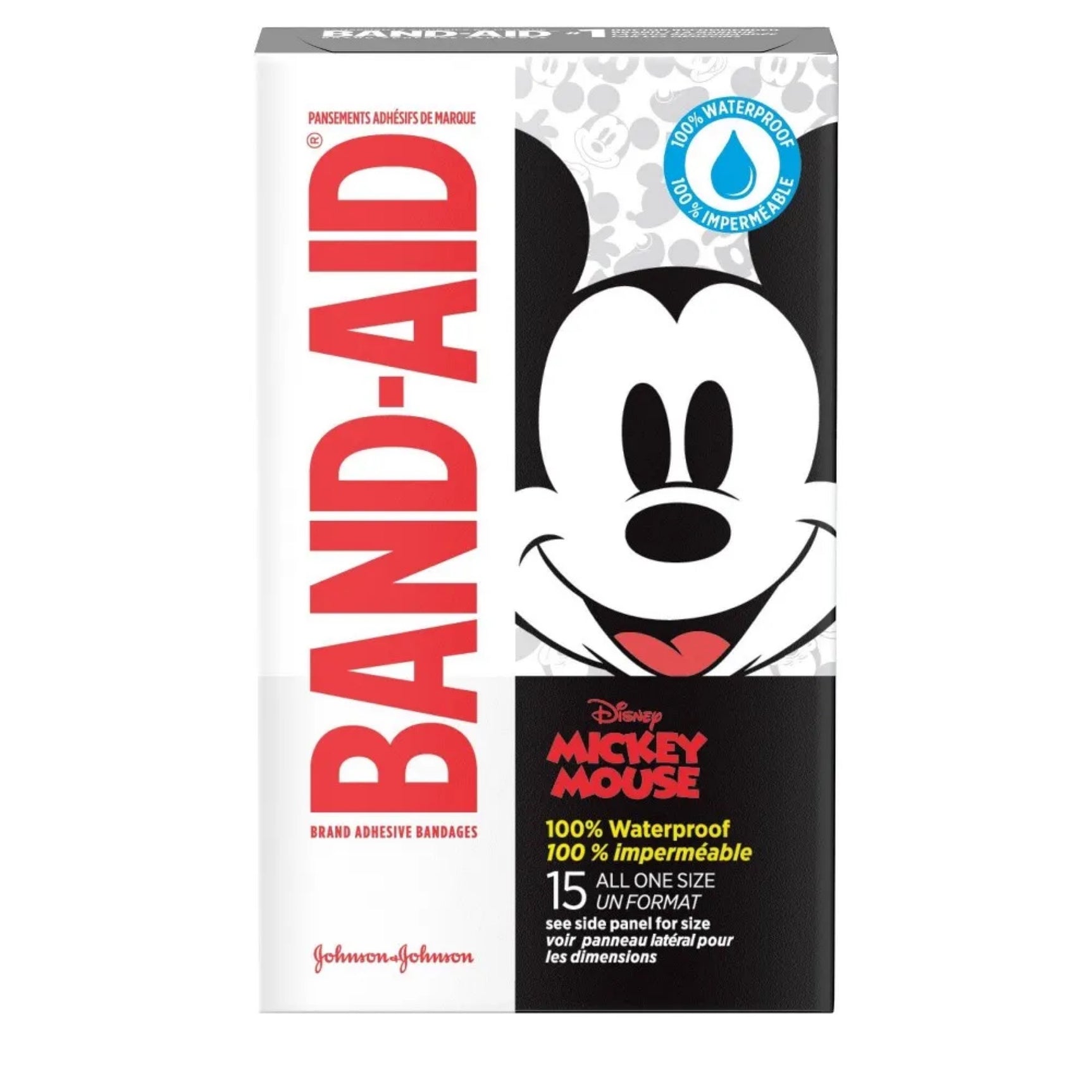 Bandaid Band-aid Mickey Mouse 15 bandages