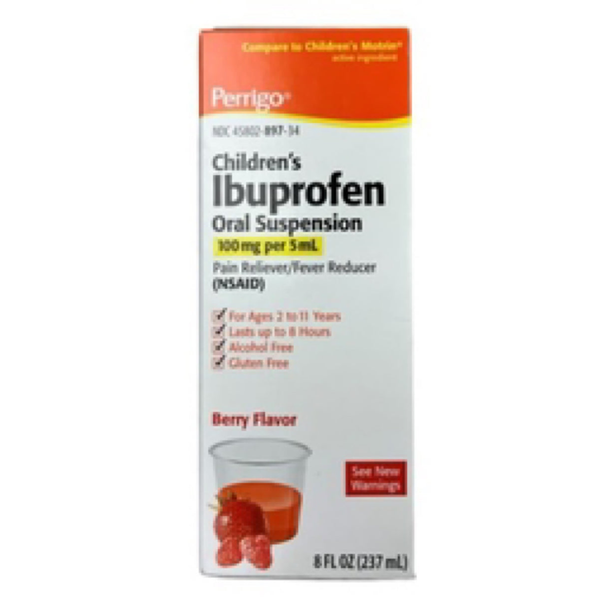 Perrigo Children’s Ibuprofen Oral Suspension 4oz