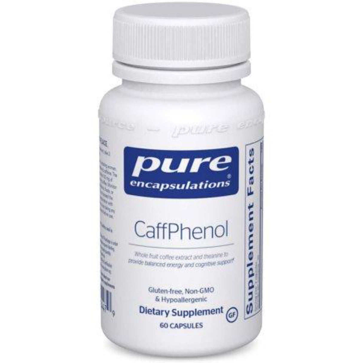 Pure Encapsulations Caffphenol | Whole Fruit Coffeeberry Extract and Theanine to Provide Balanced Energy and Cognitive Support | 60 Capsules