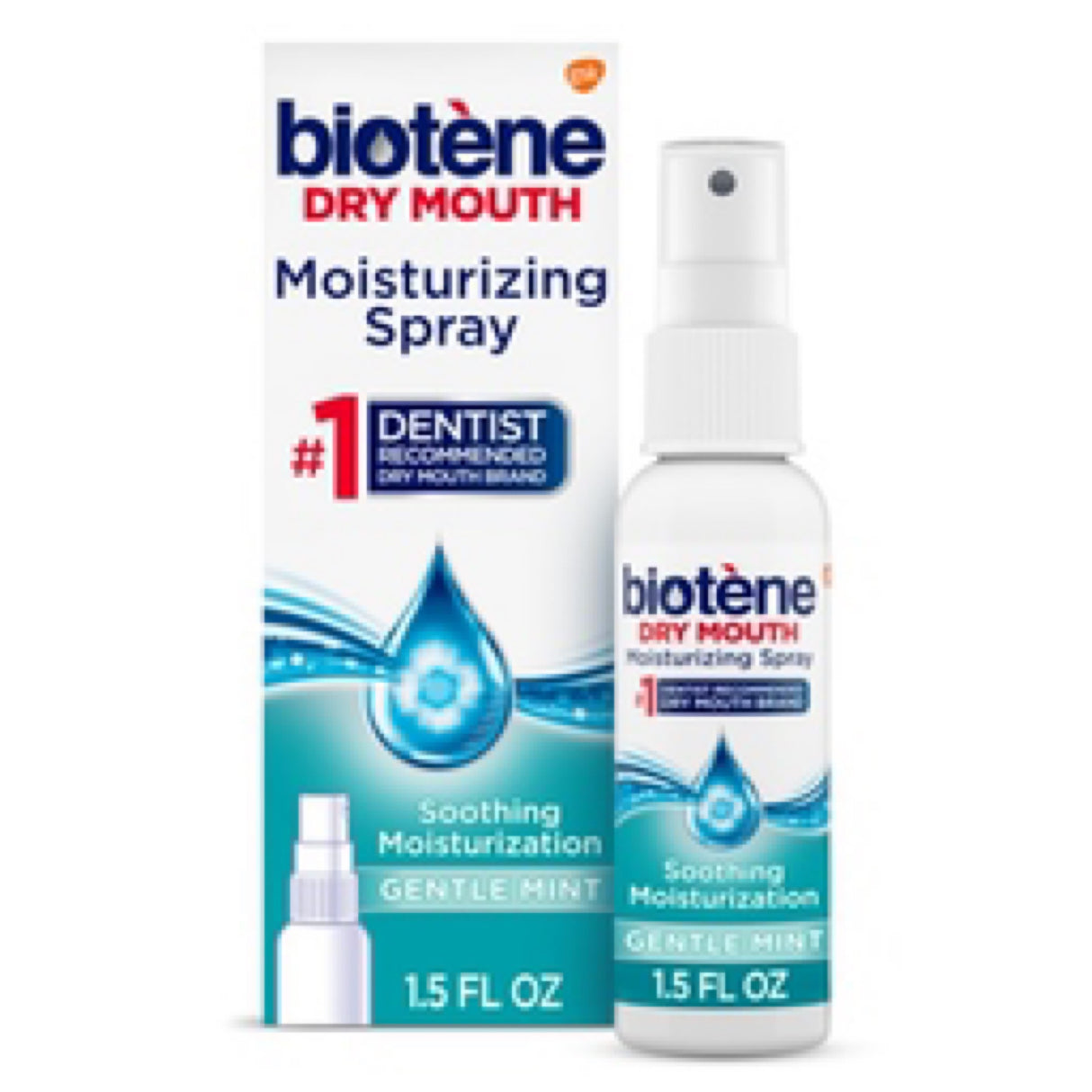 Biotene Dry Mouth and Fresh Breath Moisturizing Spray Mint 1.5oz