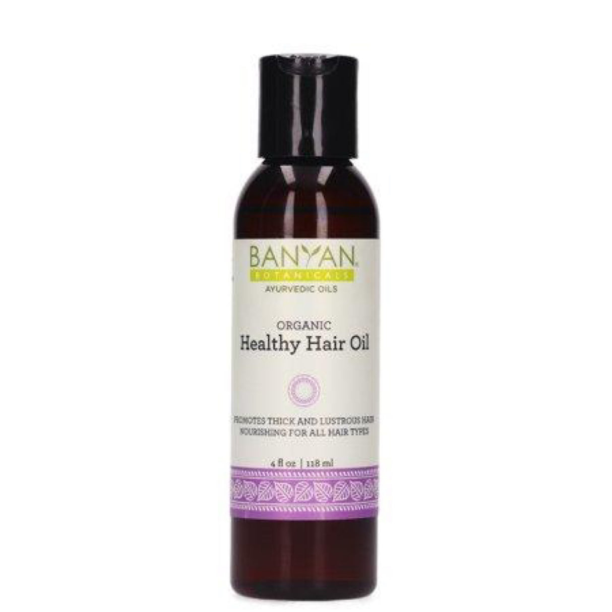 Banyan Botanicals Healthy Hair Oil – Organic Herbal Oil with Bhringaraj & Amla – Ayurvedic Hair Care for Strong Thick Lustrous Hair & For Scalp Massage – 4oz. – Non GMO Sustainably Sourced Vegan