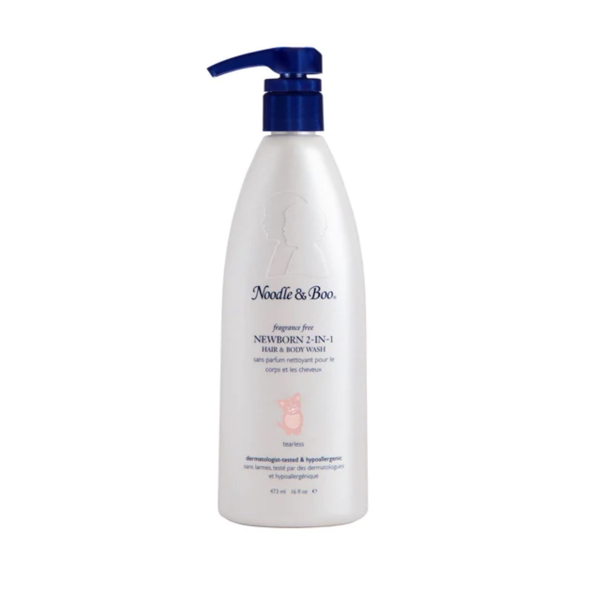Noodle & boo fragrance free newborn 2 in 1 Hair and body wash