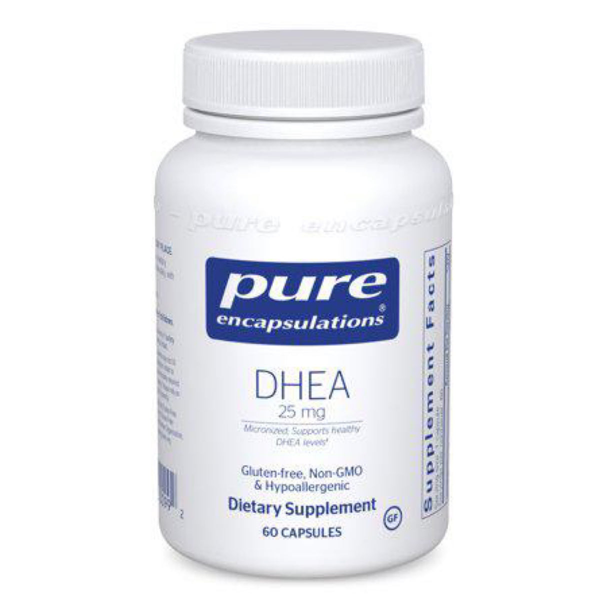 Pure Encapsulations Dhea 25 mg | Supplement for Immune Support burning Balance* | 60 Capsules