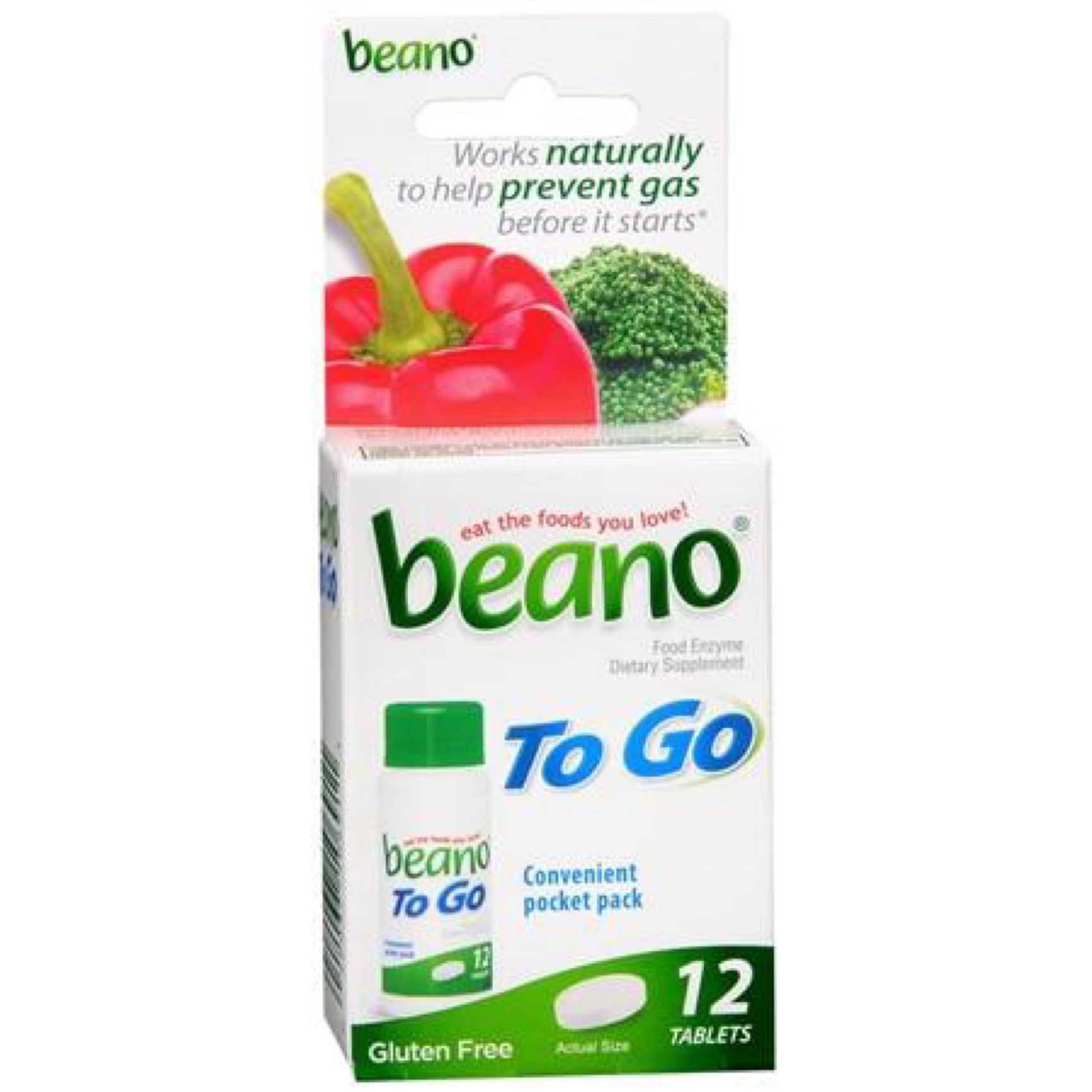 Beano To Go Gas Prevention