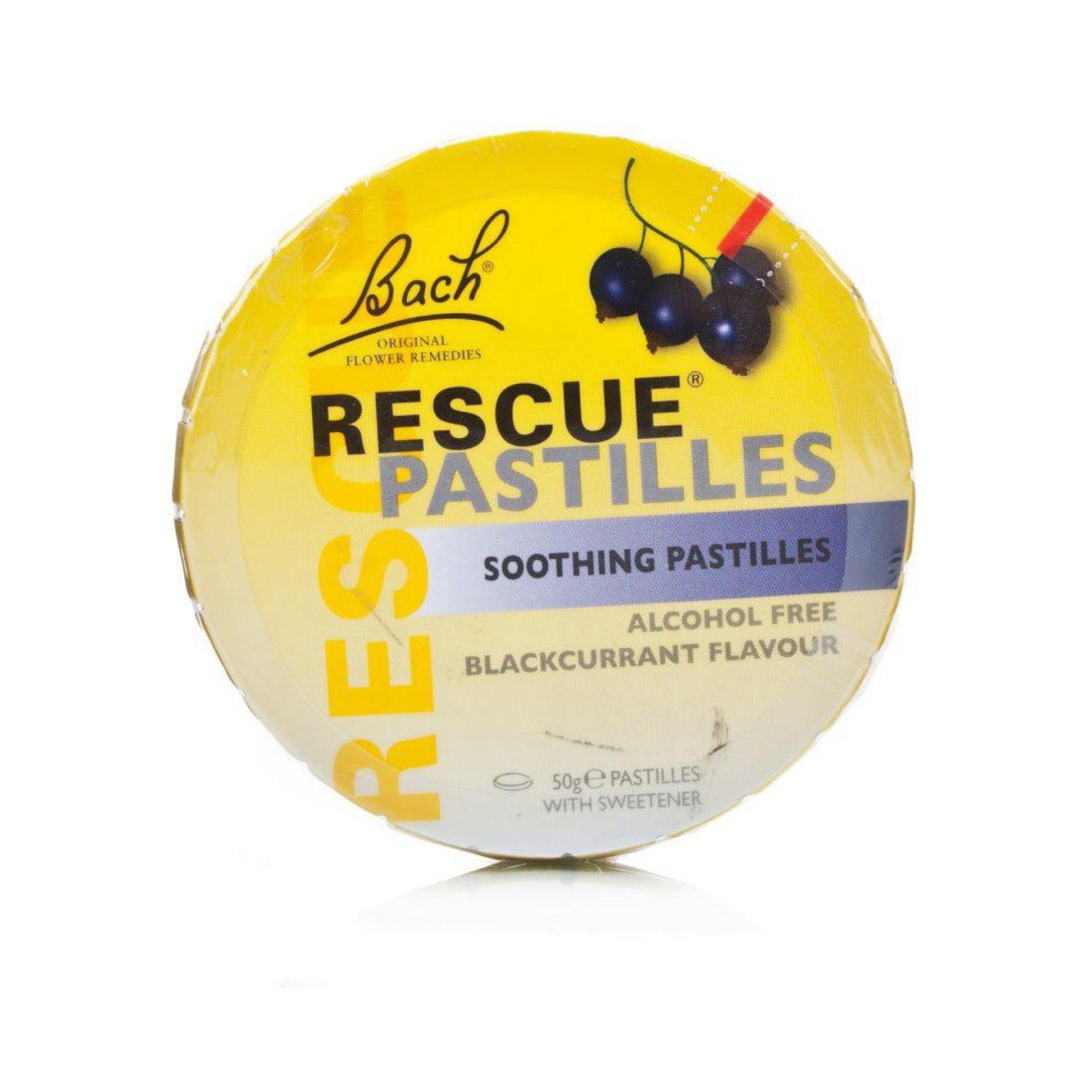 Bach Rescue Remedy Soothing Pastilles BlackCurrant Flavour