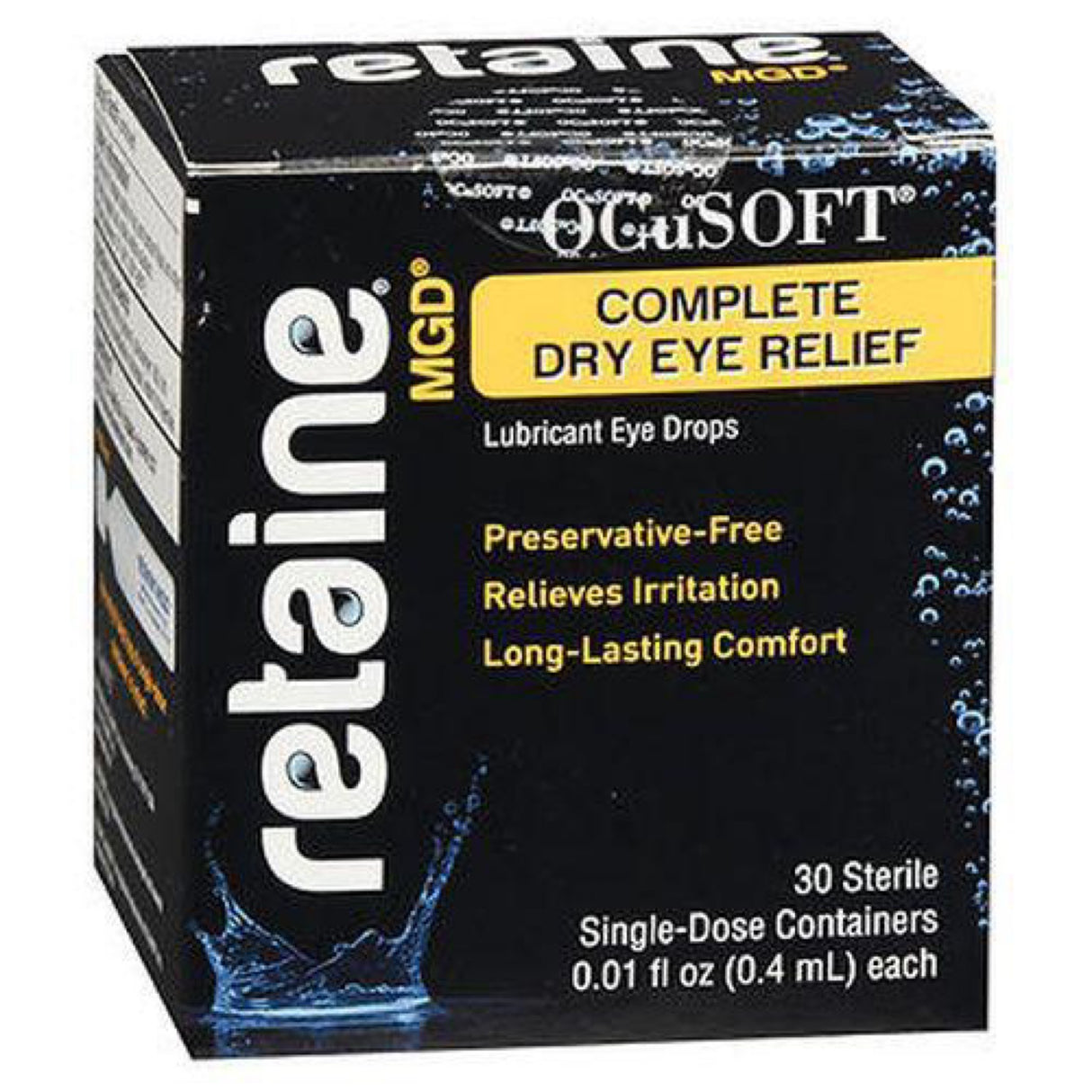 Ocusoft Retaine MGD Ophthalmic Emulsion, Milky White Solution, 30 Count Single Use Containers