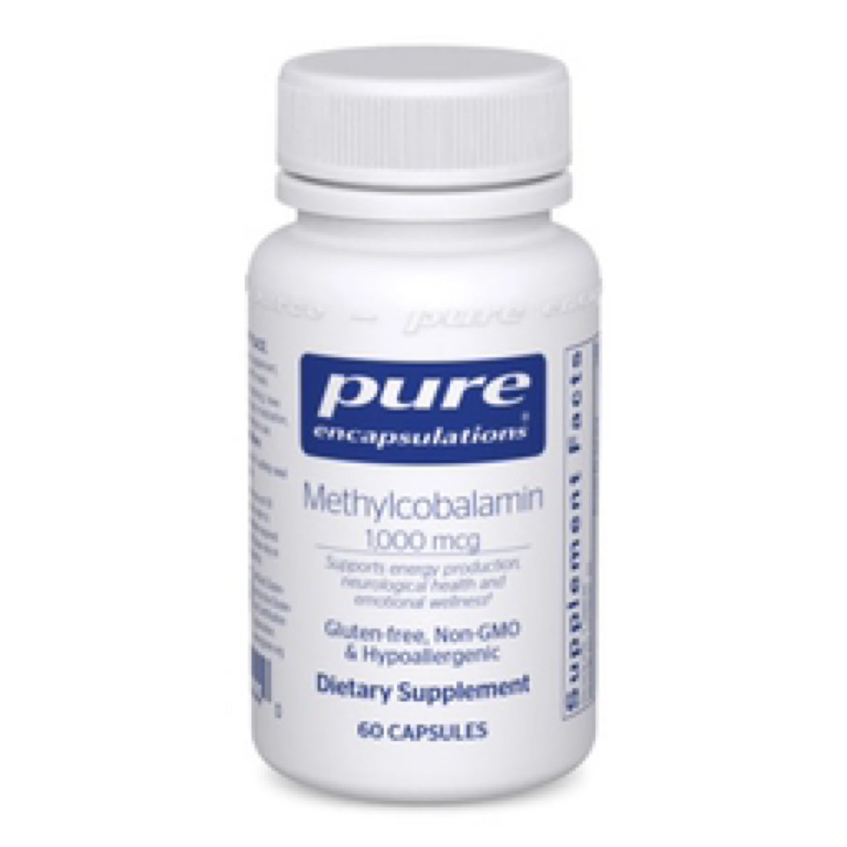 Pure Encapsulations Methylcobalamin 1 000 MCG | Vitamin B12 Supplement to Support Memory erves Health* | 60 Capsules