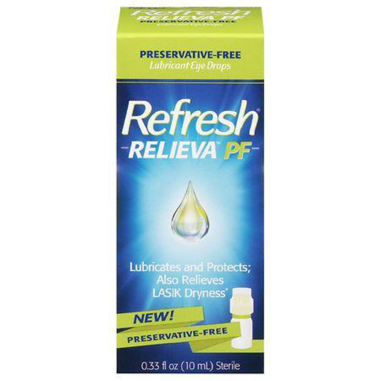 Refresh Relieva Preservative-Free Non-Preserved Tears Lubricant Eye Drops