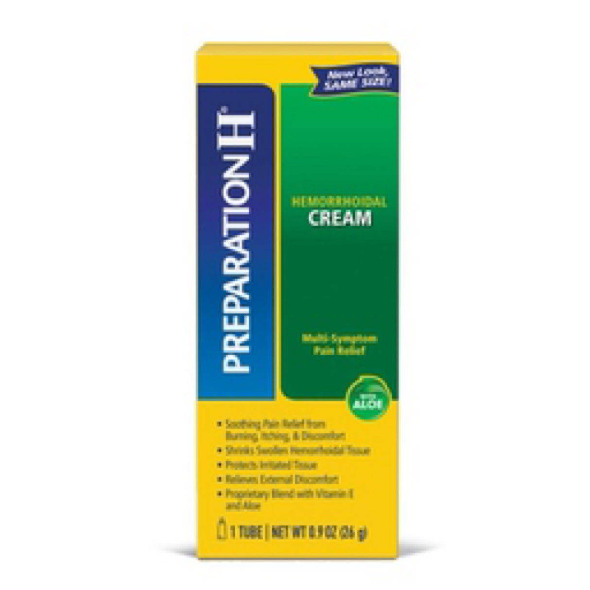 Preparation H Multi-Symptom Relief Hemorrhoidal Cream with Aloe