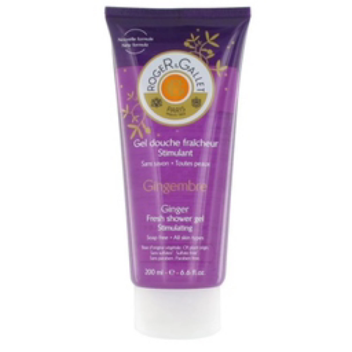 Roger & Gallet Ginger Fresh Shower Gel Stimulating 6.6 oz