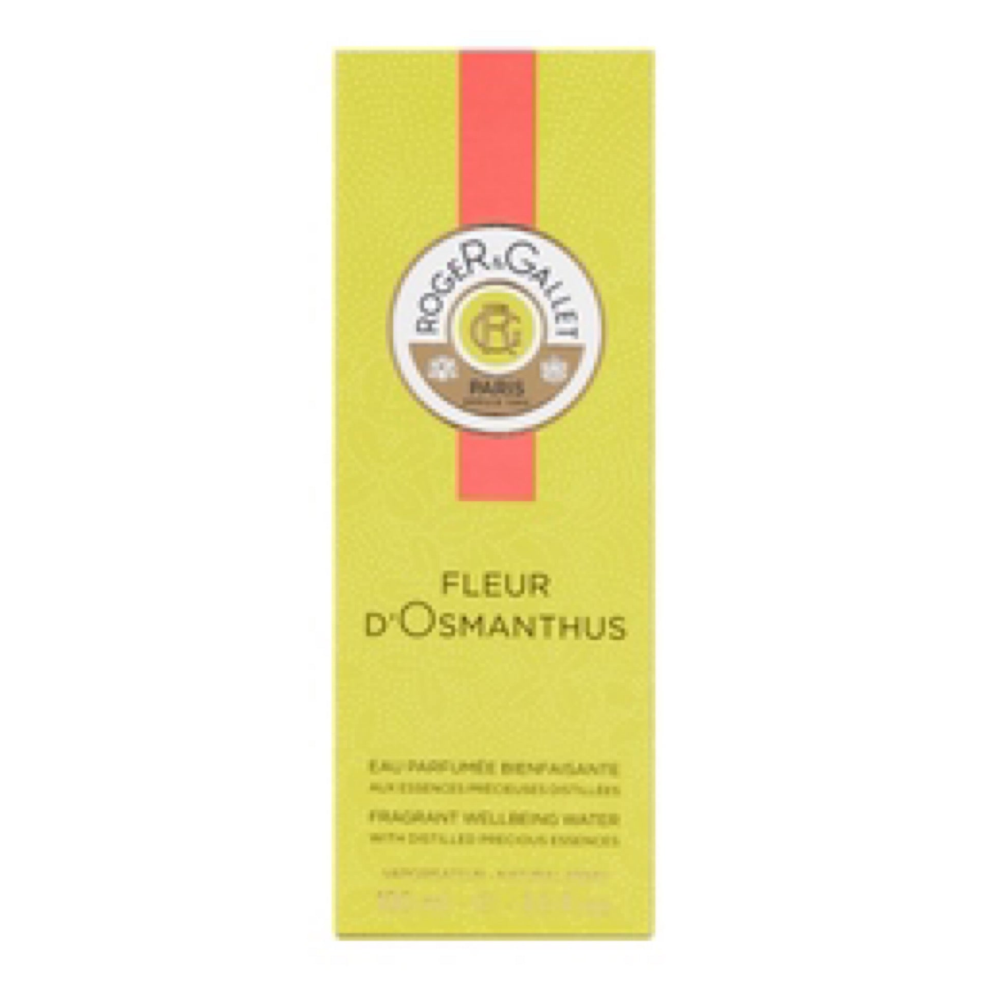 Roger & Gallet Fleur D'Osmanthus Fragrant Water Spray 3.3 0Z