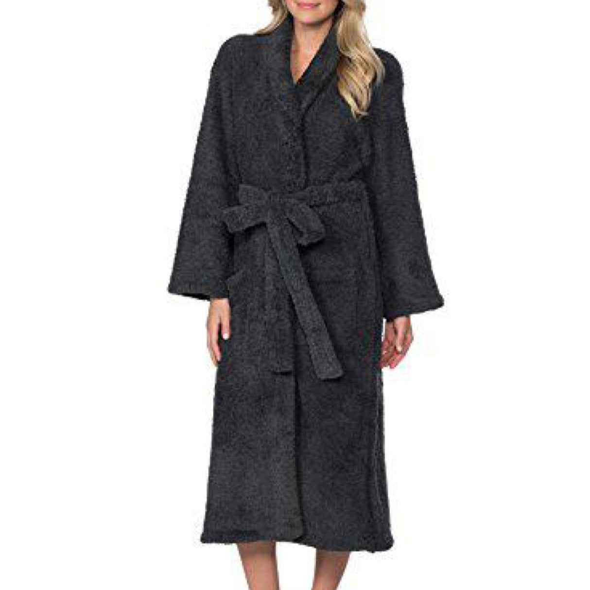 Barefoot Dreams Bamboochic Adult Robe Color Slate Blue Size 2 (B00G71HDRY)