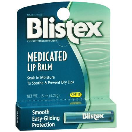 Blistex Medicated Lip Balm, SPF 15