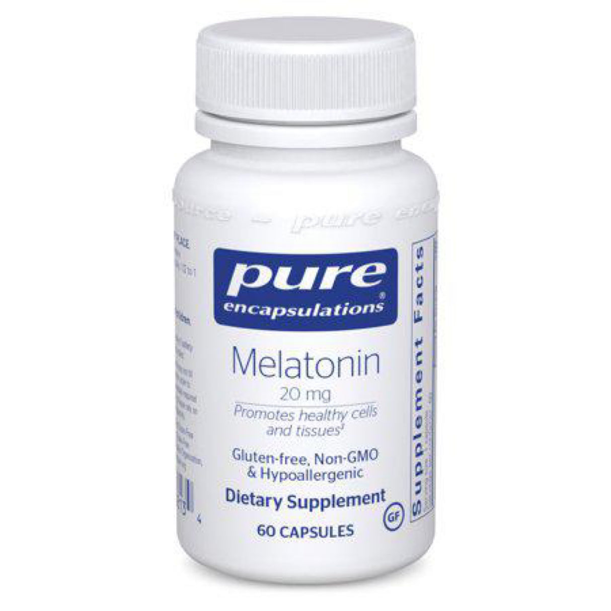 Pure Encapsulations Melatonin 20 mg | Supplement to Support Natural Sleep Cycles, Cells