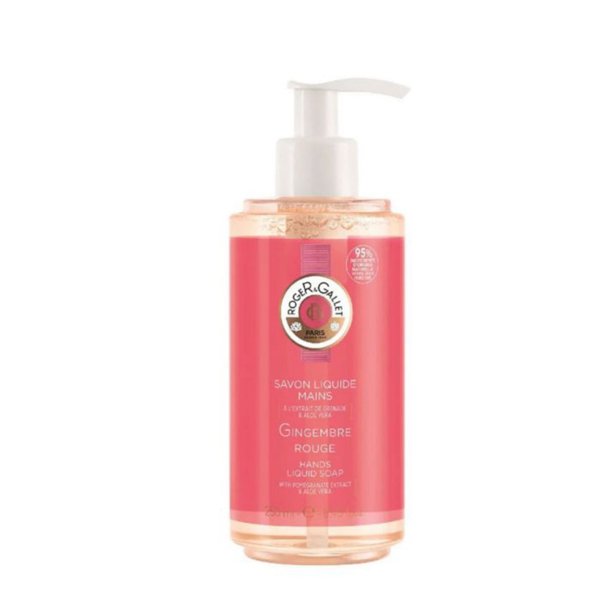 Roger and Gallet Savon Liquide Mains Gingerembre Rouge