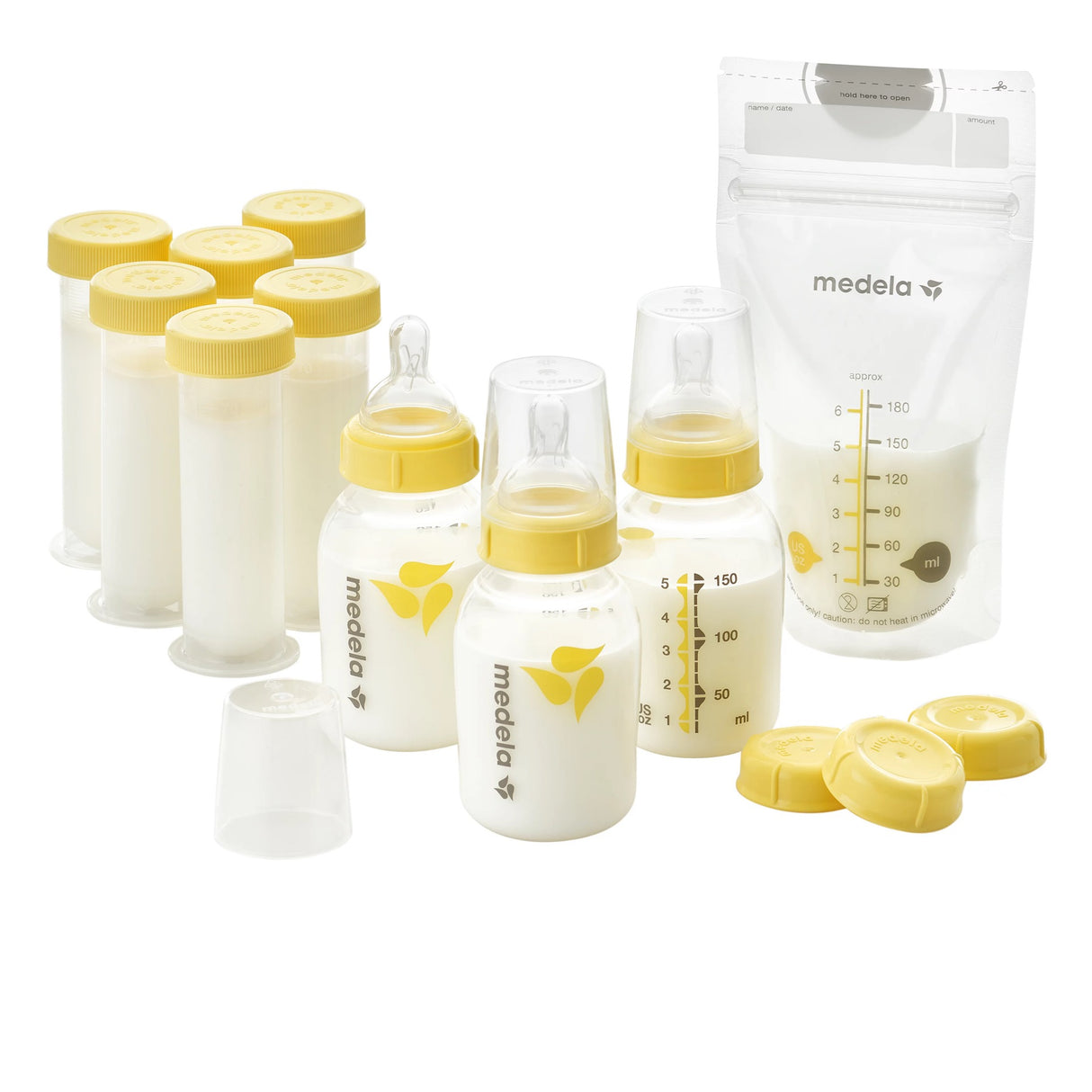Medela breastmilk feeding gift set