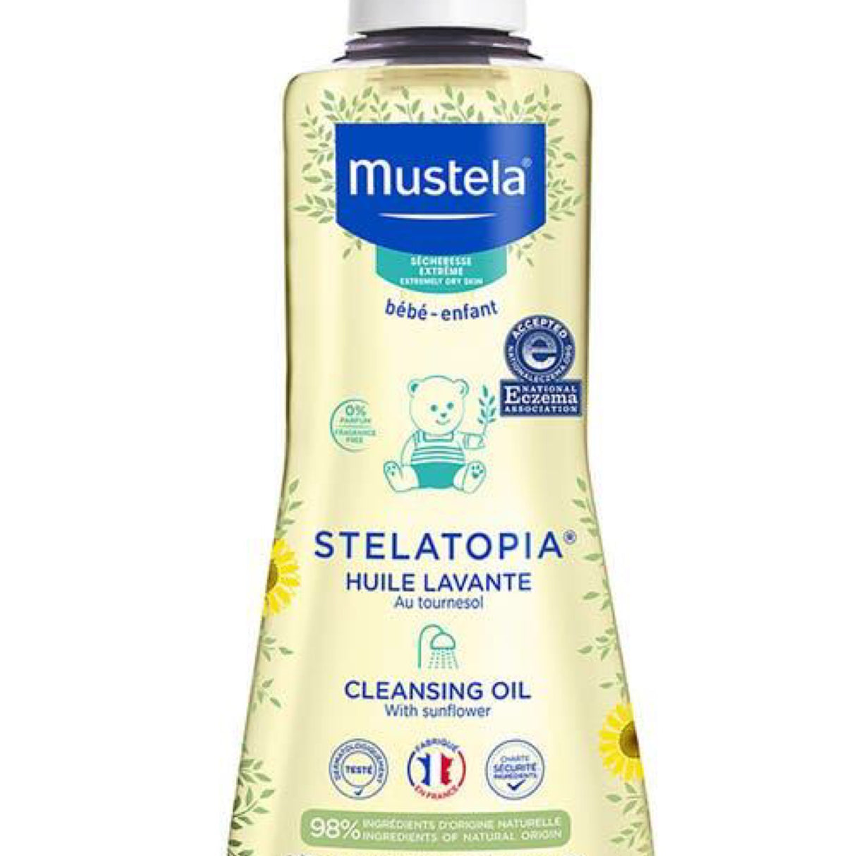 Mustela® Cleansing Oil with Sunflower 500 mL
