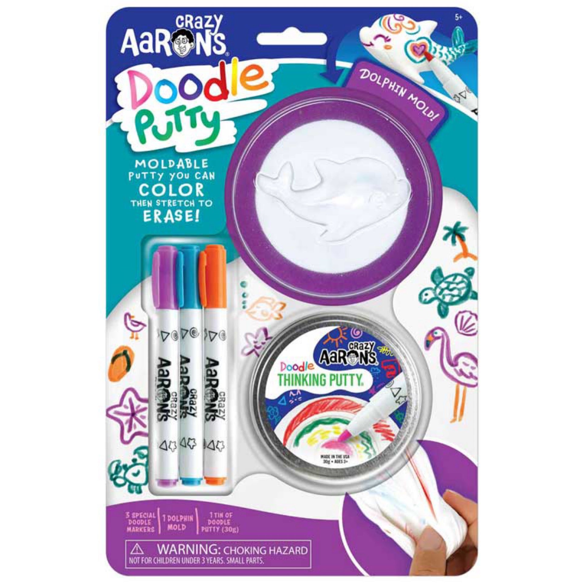 Crazy Aaron's Doodle Dolphin Putty