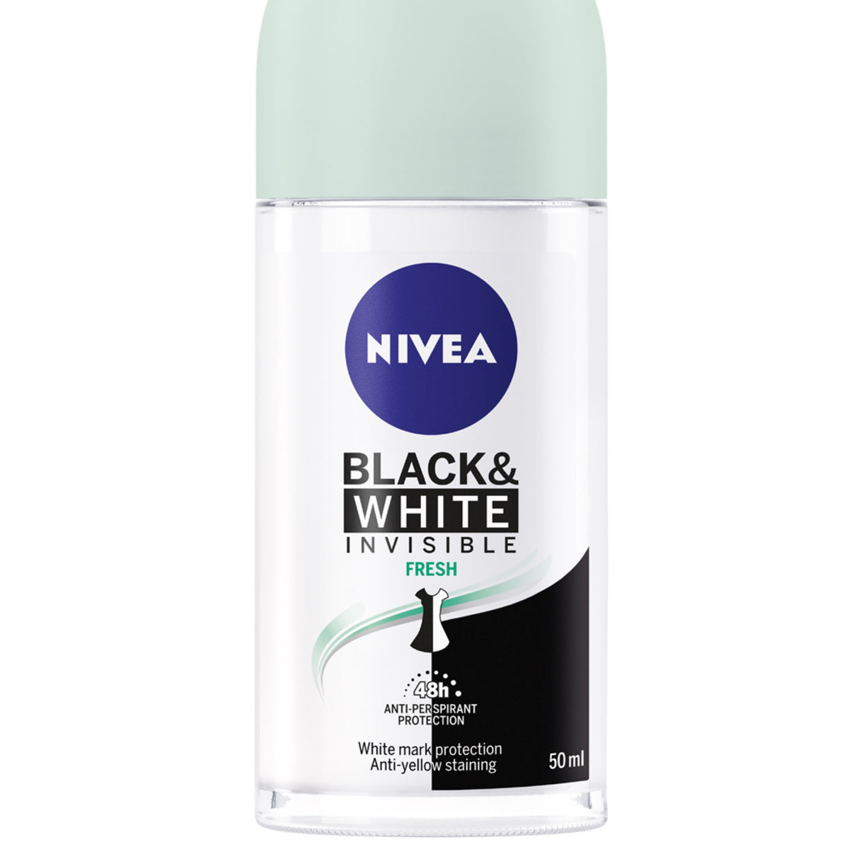 Nivea anti perspirant invisible for black and white fresh mint