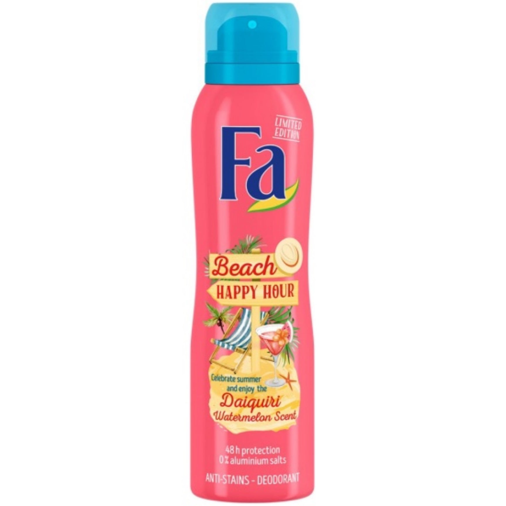 Fa Beach Happy Hour Daiquiri Watermelon Deodorant Spray