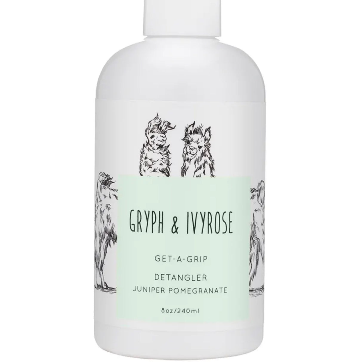 Gryph and IvyRose get a grip detangler juniper pomegranate 8 oz