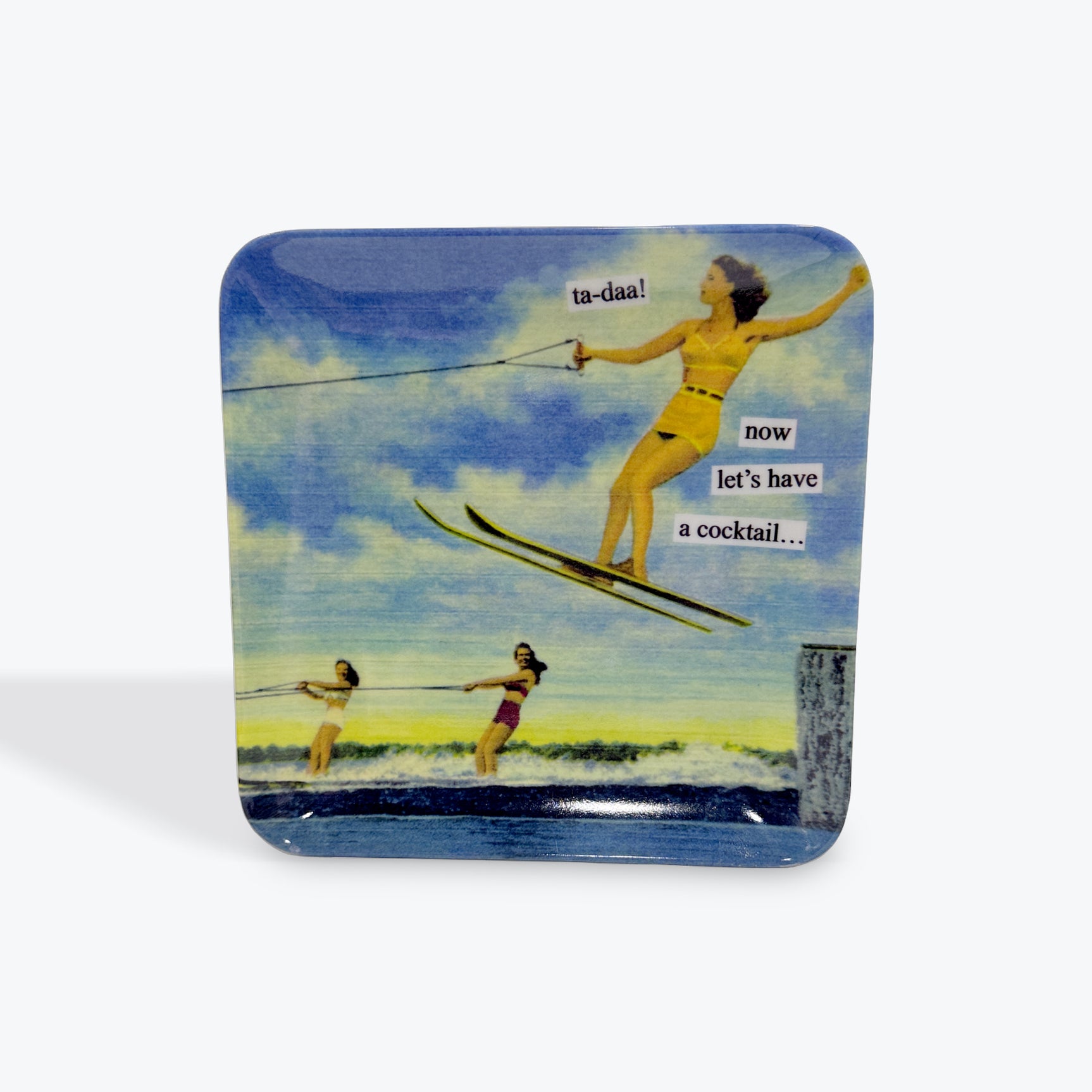 Anne Taintor “Now let’s have a Cocktail” plate