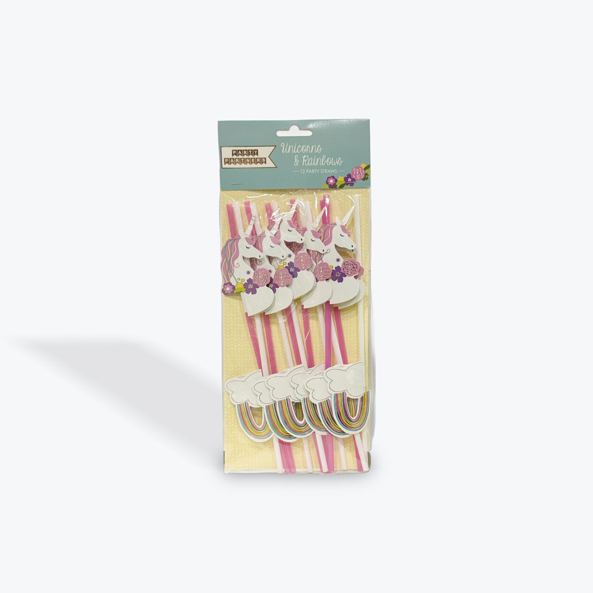 Party Partners Unicorns & Rainbows Party Straws