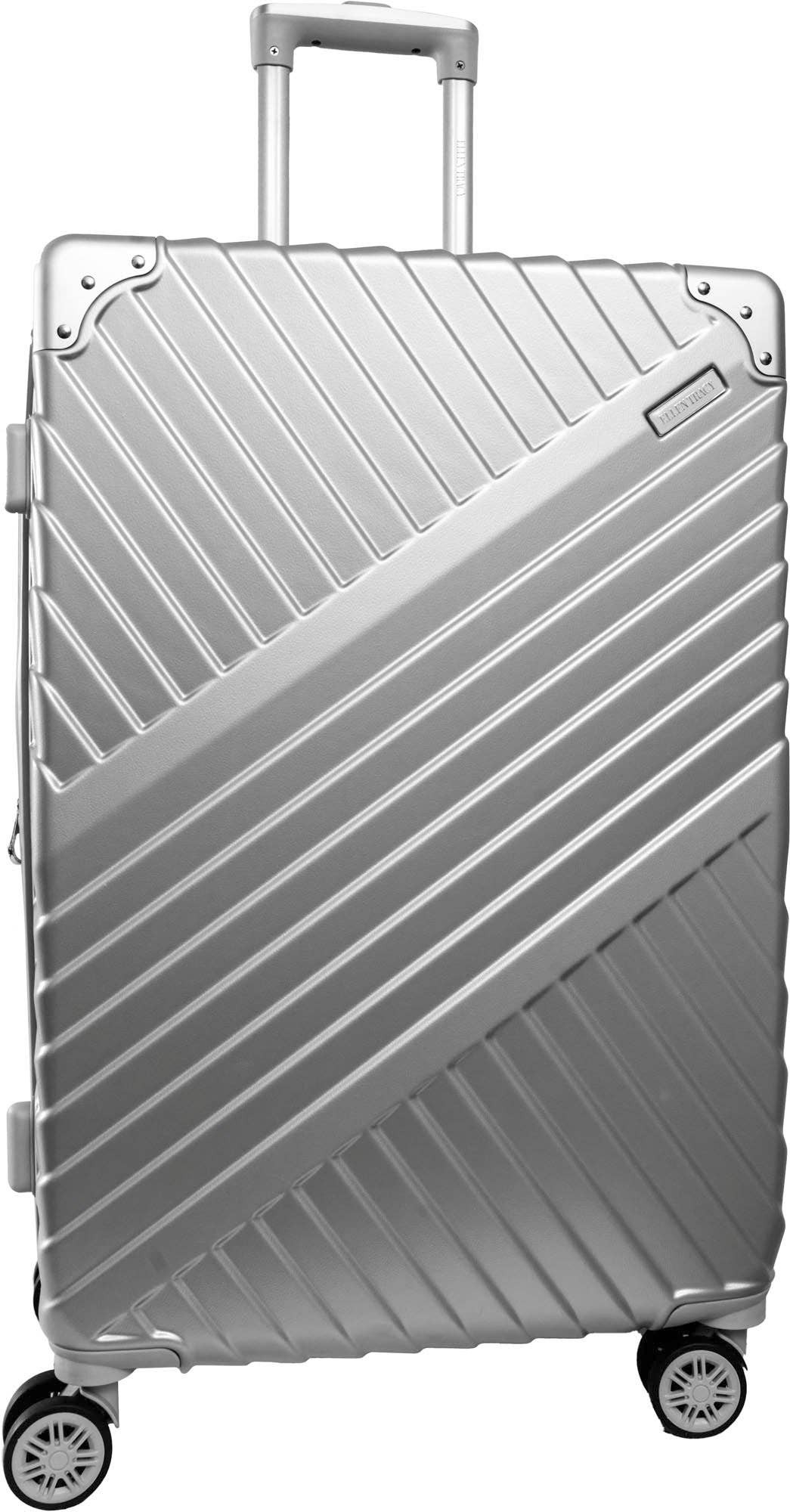 The Legend Ellen Tracy 3 PC Hard Sided Luggage Set: 331-CHROME - Image 3