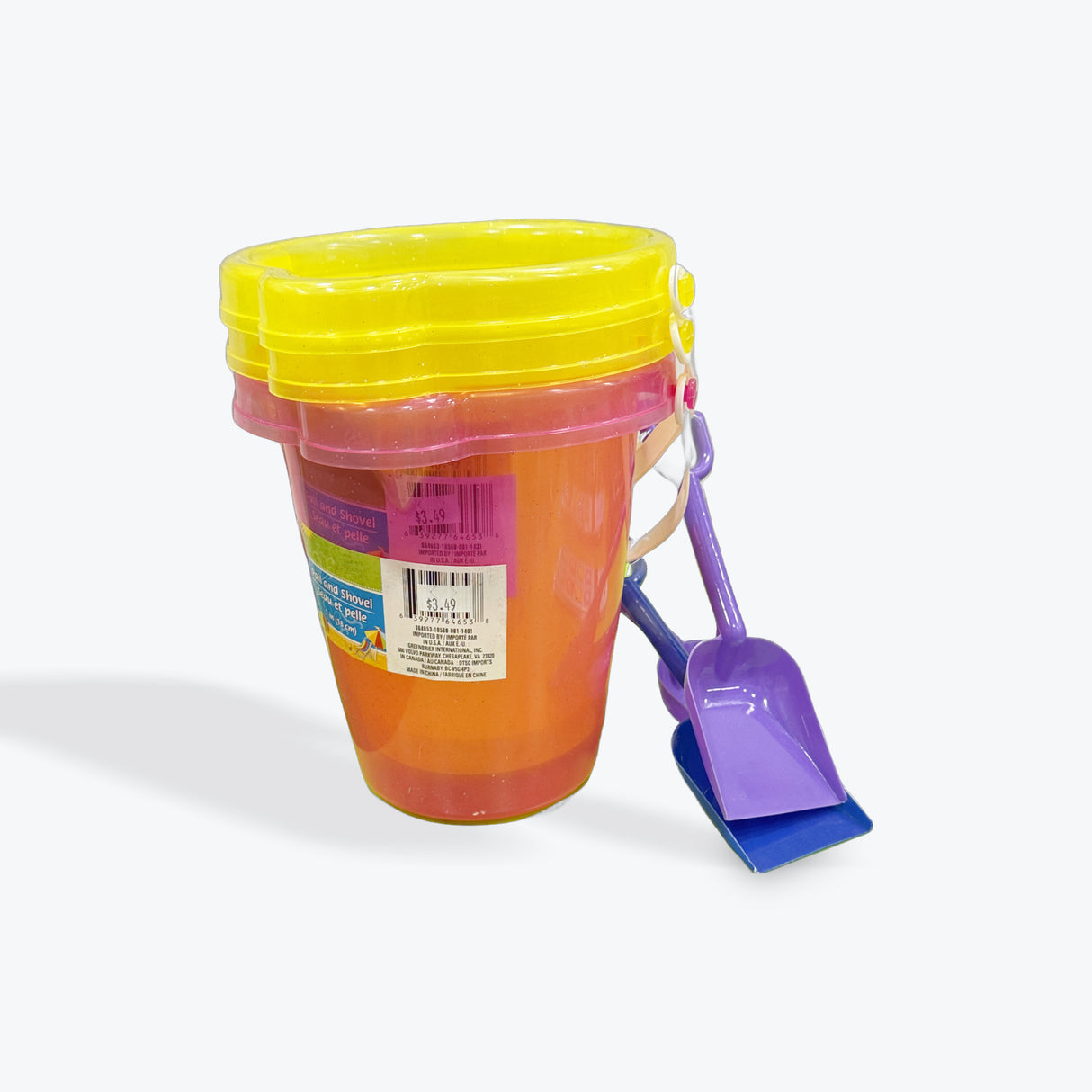 Beach Buckets & Shovel Set
