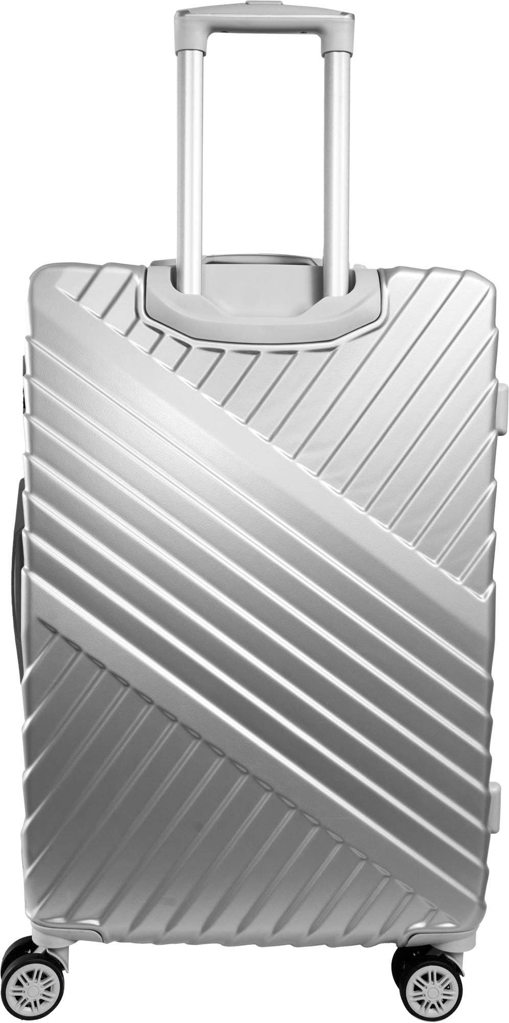 The Legend Ellen Tracy 3 PC Hard Sided Luggage Set: 331-CHROME - Image 14