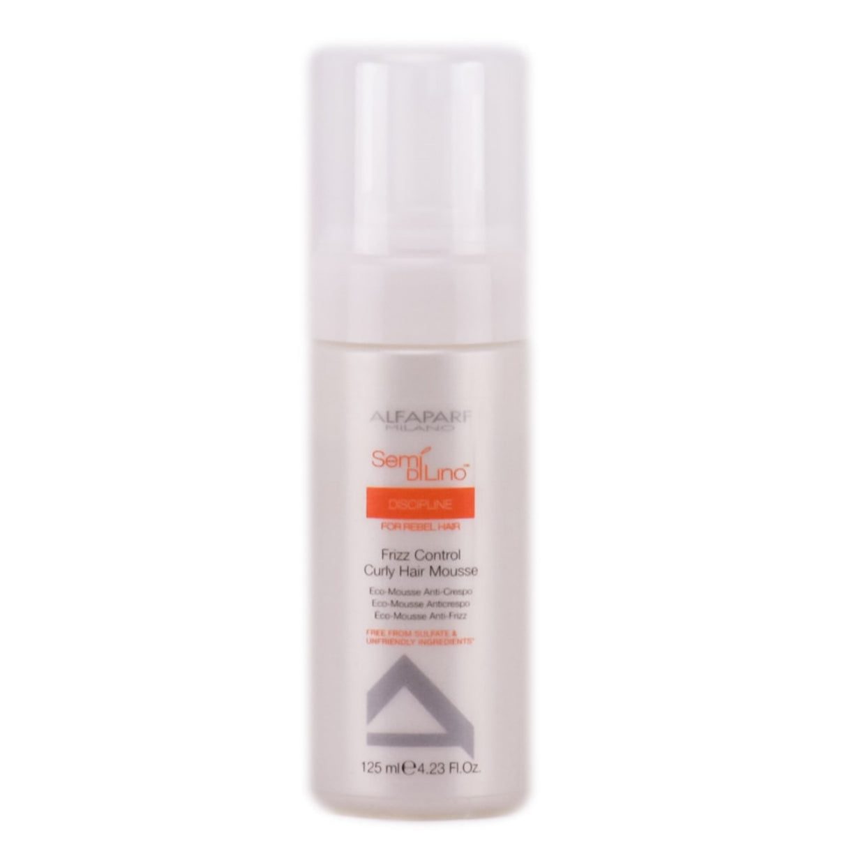 Semi di lino frizz control curly hair mousse